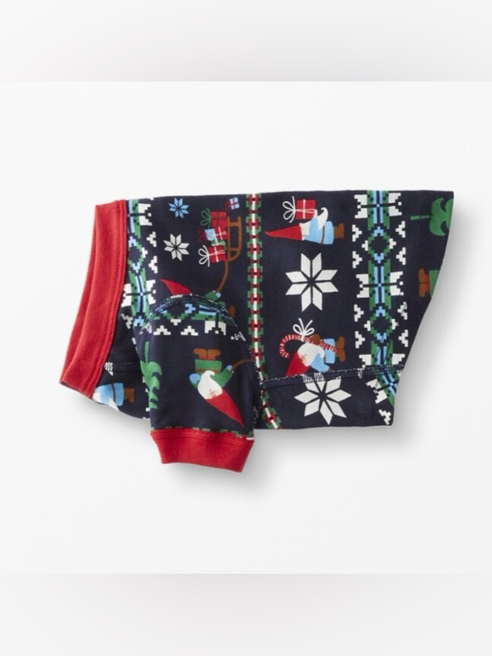 Hanna Andersson | "Gnome Sweet Gnome" Holiday Print dog Pajamas | Size Medium